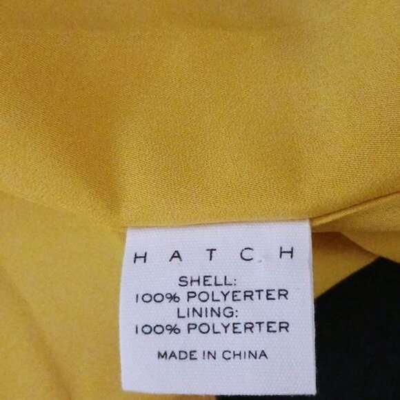 NEW Hatch The Emily‎ Maxi Dress Yellow Designer Size 4/XL - Picture 9 of 14